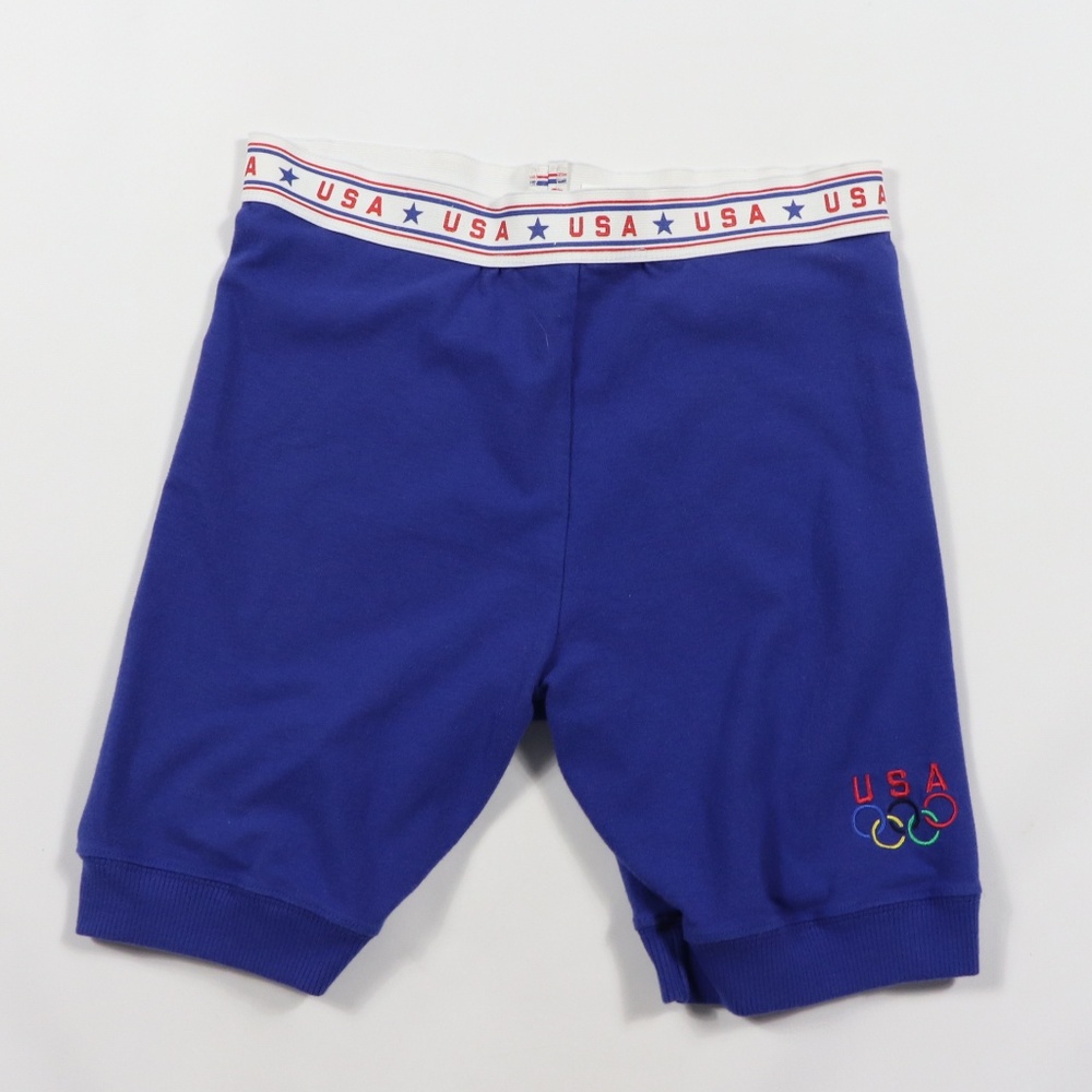 Vintage USA Olympics Spell Out Running Half Tights